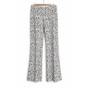 Cato Parisian Café Wide Leg Pants 22/24W NWT Black White MSRP $54